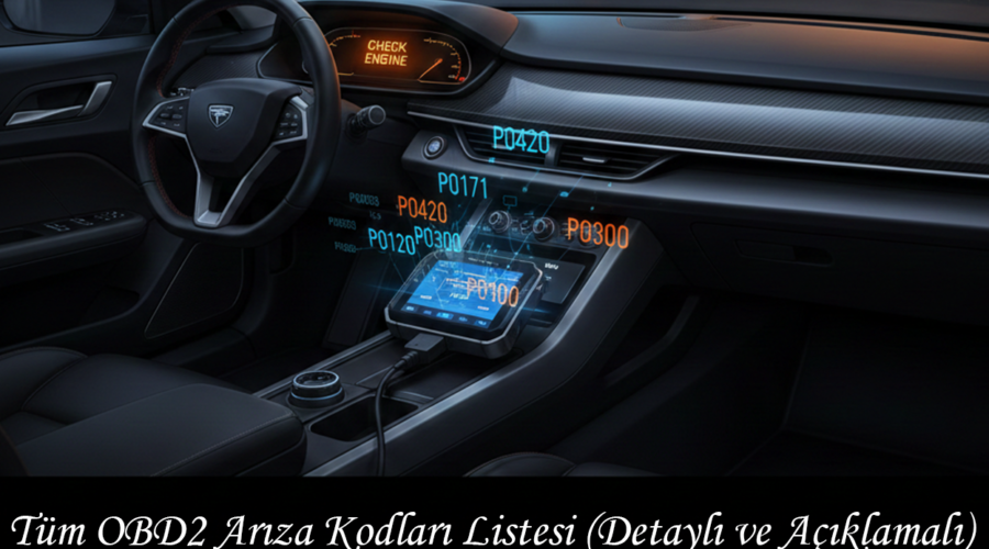 Tüm OBD2 Arıza Kodları Listesi (Detaylı ve Açıklamalı)